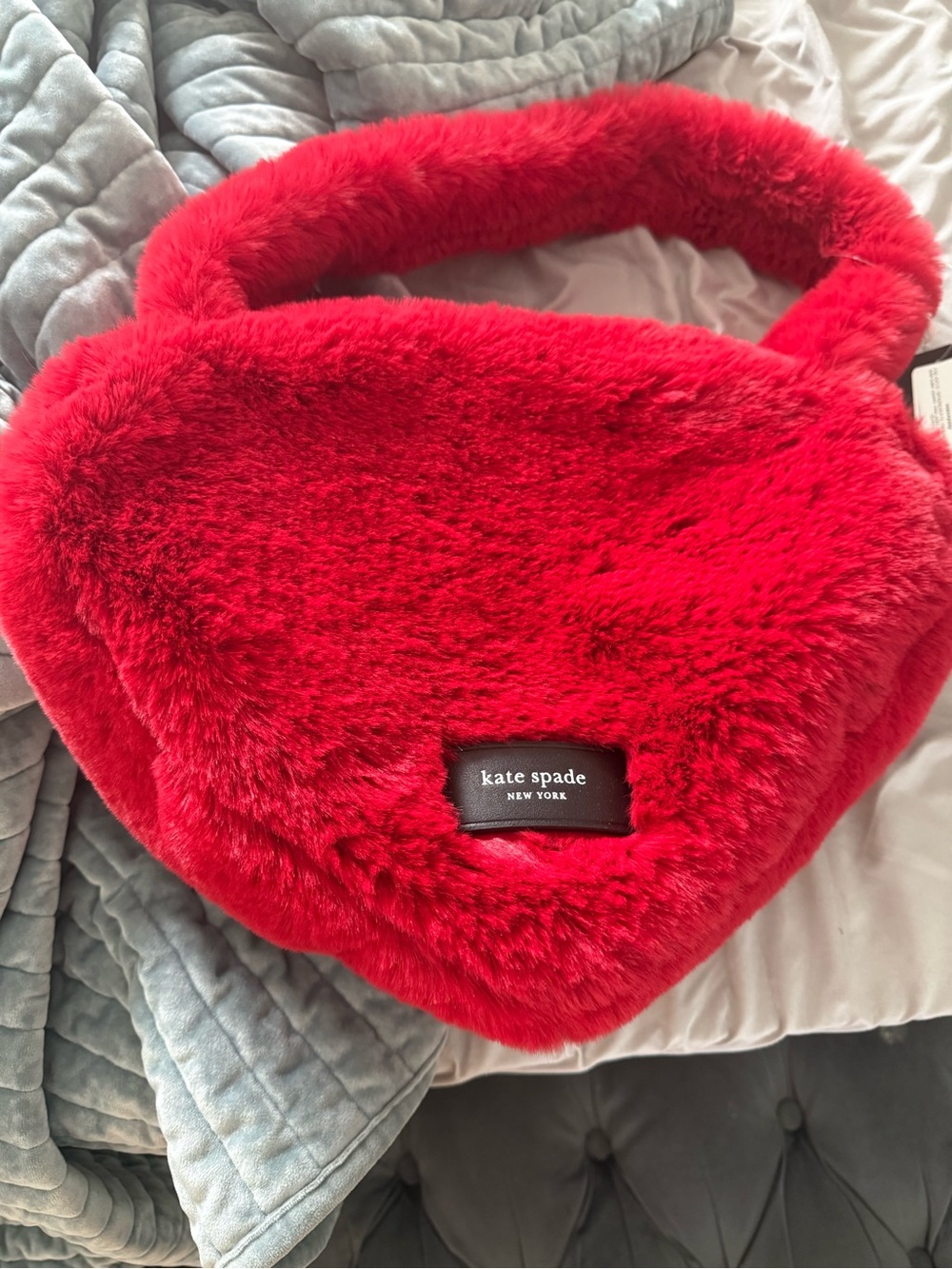 kate spade Red Plush Heart Bag